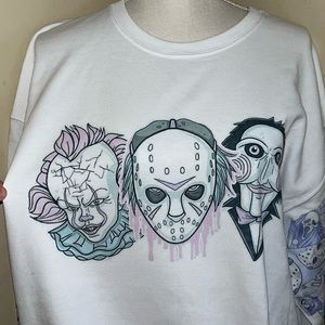 Horror valentines sweatshirt